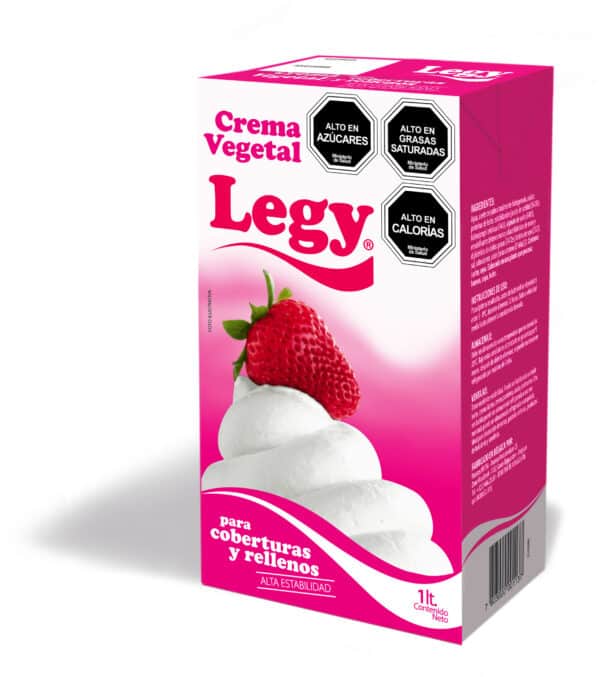 Crema chantilly vegetal Legy